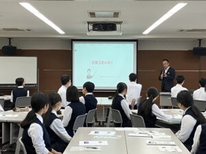 富山商業高校の学生向けの会社見学会を実施しました！